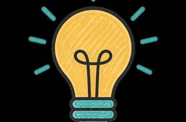 Illustration of a lightbulb